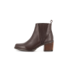 Bottine marron en cuir